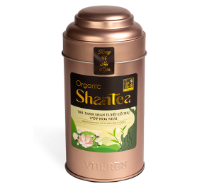 Trà Xanh Hữu Cơ  Shan Tuyết Cổ Thụ Ướp Hoa Nhài