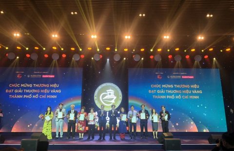 Vherbs nhận thương hiệu vàng Việt Nam 2023